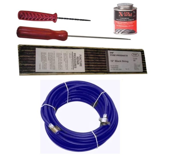 Tyre Repair Kit Plant And Truck With 15M Air Tank Tyre Inflator Hose