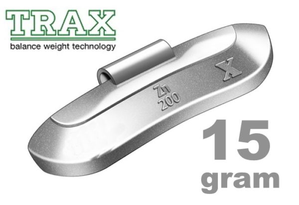Wheel Balance Weight Steel Rim Trax 15G BOX 100