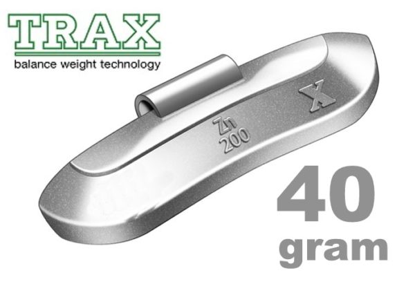 Wheel Balance Weight Steel Rim Trax 40G BOX 50