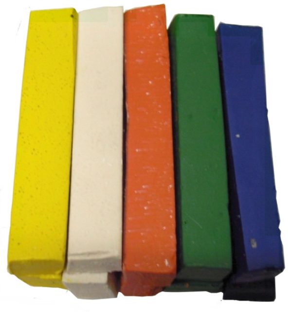 Tyre Marking Crayon Mixed Colours Pack 10